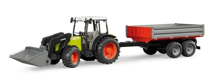 traktor-claas-nectis-267f-z-ladowarka-i-przyczepa-bohater-brak