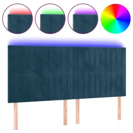 zaglowek-led-aksamit-160x5x118-128-ciemnoniebieski