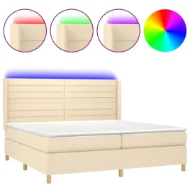 lozko-kontynentalne-z-diodami-led-203x203-cm-kremowe