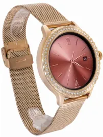 rubicon-smartwatch-rncf19-rozowe-zloto-pasek