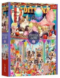 puzzle-2x500-puszysci-przyjaciele-trefl