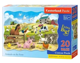 puzzle-20-maxi-animals-on-the-farm-castorland