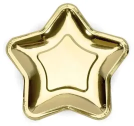 talerzyki-gwiazdki-zlote-23cm