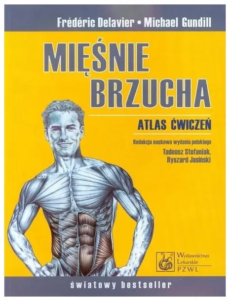 Mięśnie brzucha Atlas ćwiczeń Delavier Gundill