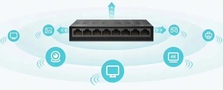 tp-link-przelacznik-ls1008g-8x1gbe-stan-nowy-waga-z-opakowaniem-0-23-kg