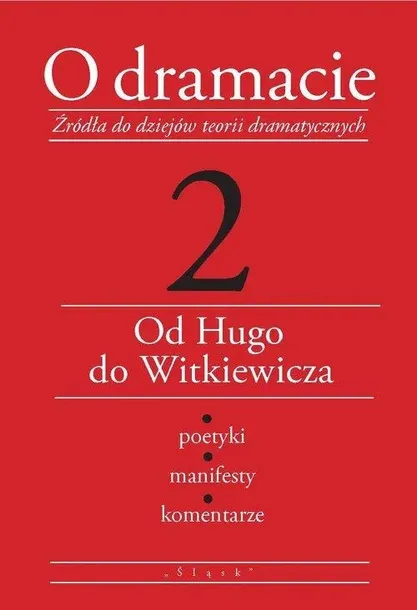 o-dramacie-tom-2-wydawnictwo-slask