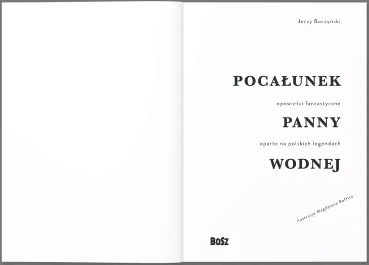 pocalunek-panny-wodnej-buczynski-jerzy-wydawnictwo-bosz