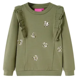 bluza-dziecieca-serca-khaki-116-dlugie-rekawy-falbanki