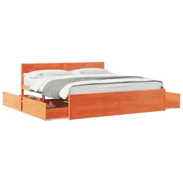 rama-lozka-z-szufladami-2055x2055cm-woskowy-braz