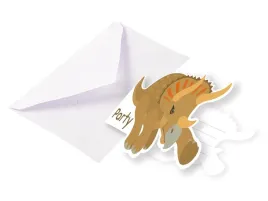 zaproszenia-urodzinowe-dinozaury-8-szt