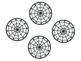 podstawka-pod-kubek-pajeczyna-10-cm-4-szt