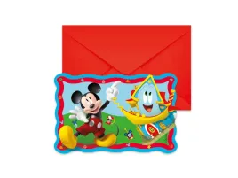 zaproszenia-urodzinowe-myszka-mickey-6-szt