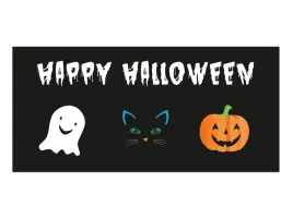 plakat-na-halloween-duch-kot-dynia-70x33-cm