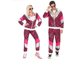 kostium-disco-dres-rozowy-w-pregi