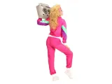 kostium-disco-dres-rozowy-stan-nowy