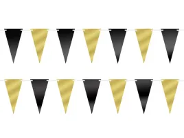 baner-girlanda-flagietki-zloto-czarny-500-cm