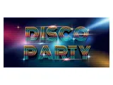 plakat-disco-party-70x33-cm