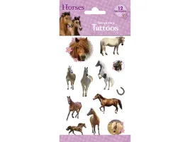 tatuaze-zmywalne-konie
