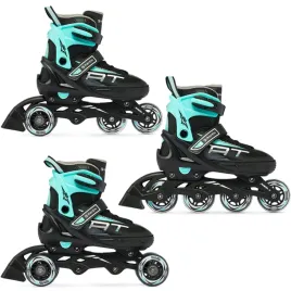 rolki-wrotki-3w1-regulowane-raven-profession-black-mint-35-39