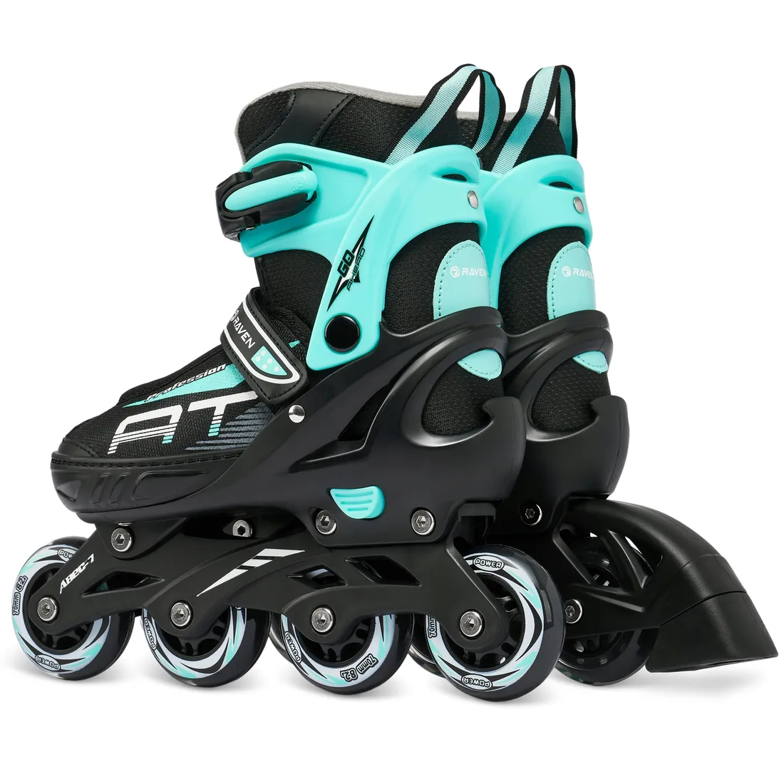 rolki-raven-profession-black-mint-31-35-stan-nowy