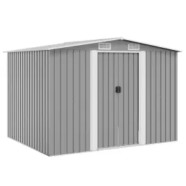 szopa-ogrodowa-257x205x178-cm-szary-stal-galwanizowana