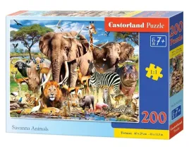 puzzle-200-savanna-animals-castorland-b-222155
