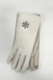 kremowe-eleganckie-zimowe-rekawiczki-damskie-ze-sniezynka-uni