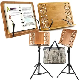 pulpit-do-nut-drewnianyt-z-zaciskami-stalowy-statyw-solidny-pokrowiec-etui