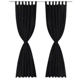 zaslony-micro-satynowe-140x175cm-czarne-stan-nowy