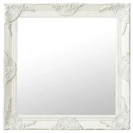 lustro-scienne-barok-60x60cm-biale-drewniane