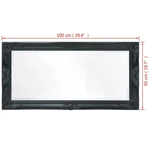 lustro-scienne-barokowe-100x50-cm-czarne-przeznaczenie-do-pokoju-stan-nowy