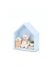 polka-scienna-drewniana-domek-na-ksiazki-zabawki-figurki-dla-dzieci-27x12