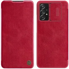 nillkin-qin-skorzana-kabura-etui-samsung-galaxy-a73-czerwony
