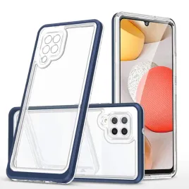 clear-3in1-etui-do-samsung-galaxy-a42-5g-zelowy-pokrowiec-z-ramka-niebieski
