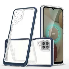 clear-3in1-etui-do-samsung-galaxy-a22-4g-zelowy-pokrowiec-z-ramka-niebieski