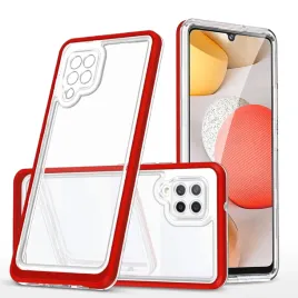clear-3in1-etui-do-samsung-galaxy-a42-5g-zelowy-pokrowiec-z-ramka-czerwony