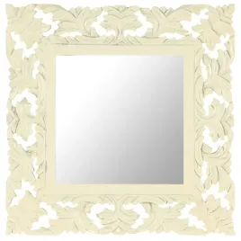 lustro-drewniane-mango-50x50x25cm-bielone