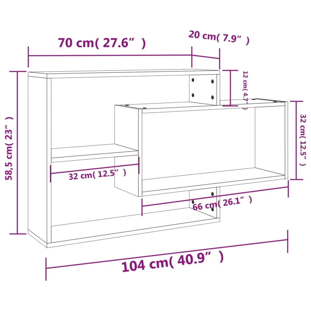 polki-scienna-dab-sonoma-104x20x585-cm-stan-nowy
