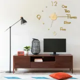zegar-scienny-3d-zloty-100cm-eva-diy-stan-nowy