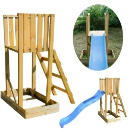 drewniana-podstawka-do-slizgu-120cm-platforma-na-plac-zabaw-zjezdzalnia