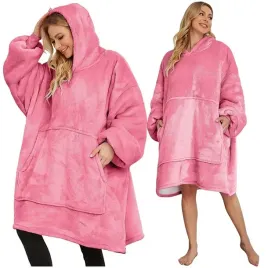 kocobluza-miekka-gruba-koc-bluza-z-kapturem-2w1-rozowa-oversize-futrzak