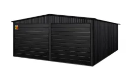 garaz-blaszany-6x4-lux-dwuspadowy-dach-bramy-uchylne-producent-garazy