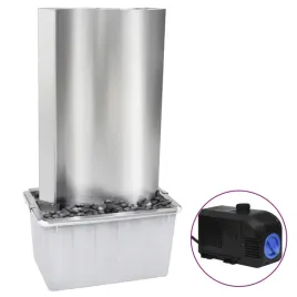 fontanna-ogrodowa-ze-stali-nierdzewnej-z-led-i-pompa-602-x-37-x-1221-cm