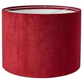 klosz-molnskikt-ciemnoczerwony-aksamit-33-cm-dekoracja