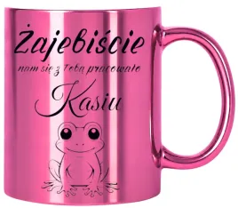 kubek-rozowy-prezent-na-pozegnanie-kolezanki-z-pracy-z-imieniem