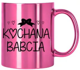 kubek-rozowy-premium-z-nadrukiem-babcia-prezent-dla-babci-urodziny-imieniny