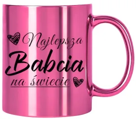 kubek-rozowy-premium-z-nadrukiem-babcia-prezent-dla-babci-urodziny-imieniny