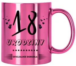 kubek-rozowy-z-nadrukiem-prezent-na-18-urodziny-dziewczyny-kolezanki