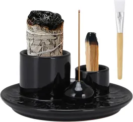 ceramiczna-misa-na-kadzidelka-4w1-lotos-palo-santo-szalwia-medytacja