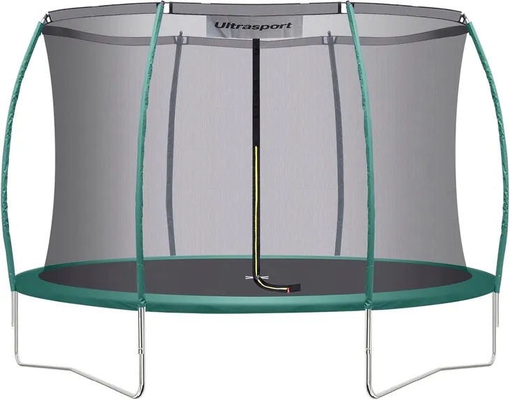 TRAMPOLINA Ogrodowa ULTRASPORT 244cm 8FT z Siatką Wewnętrzną TUV GS